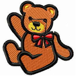 Teddy Embroidery Design 1 Teddy Embroidery Design 1